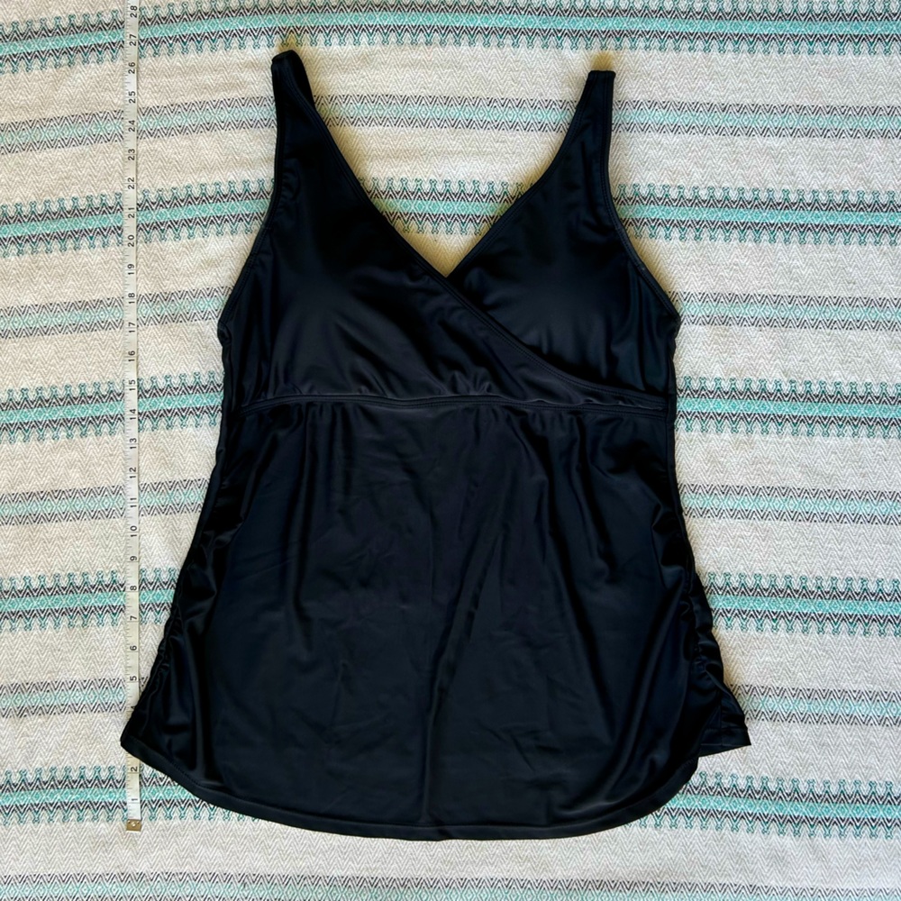 Kindred Bravely Black Bikini nursing Top Size XL
